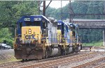 CSX SD40-2 #8084 on O033-14